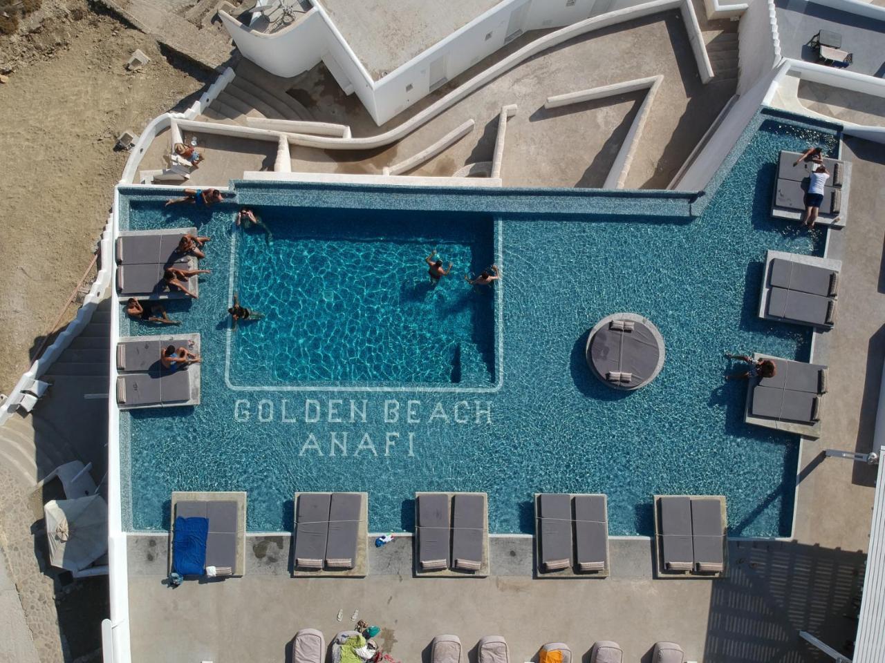 Golden Beach Resort Anáfi Kültér fotó